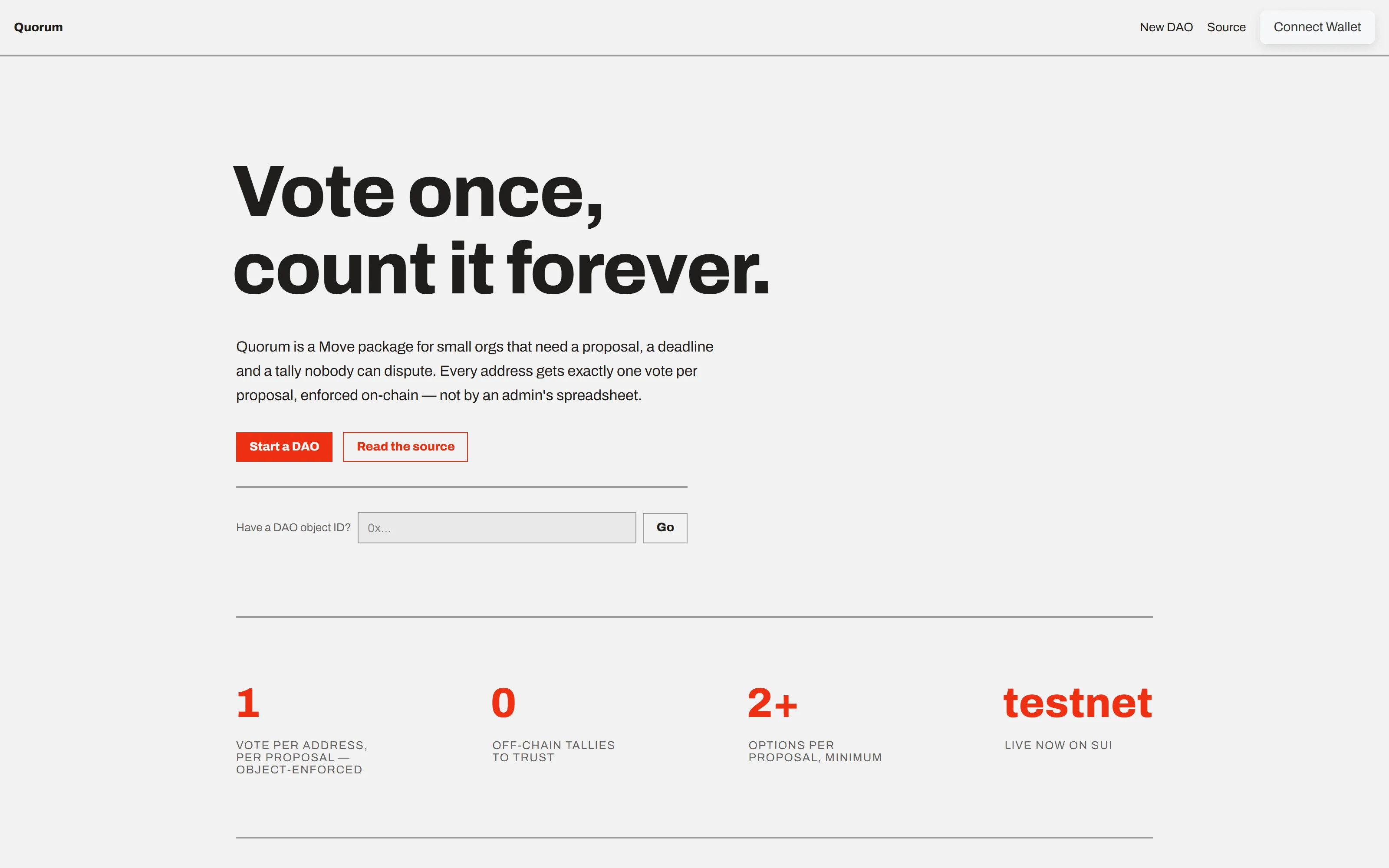 Quorum screenshot